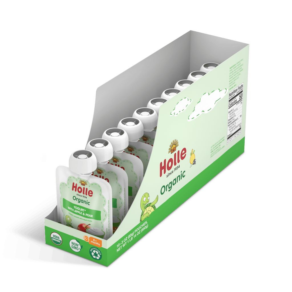 Organic Apple & Pear Yogurt Pouches