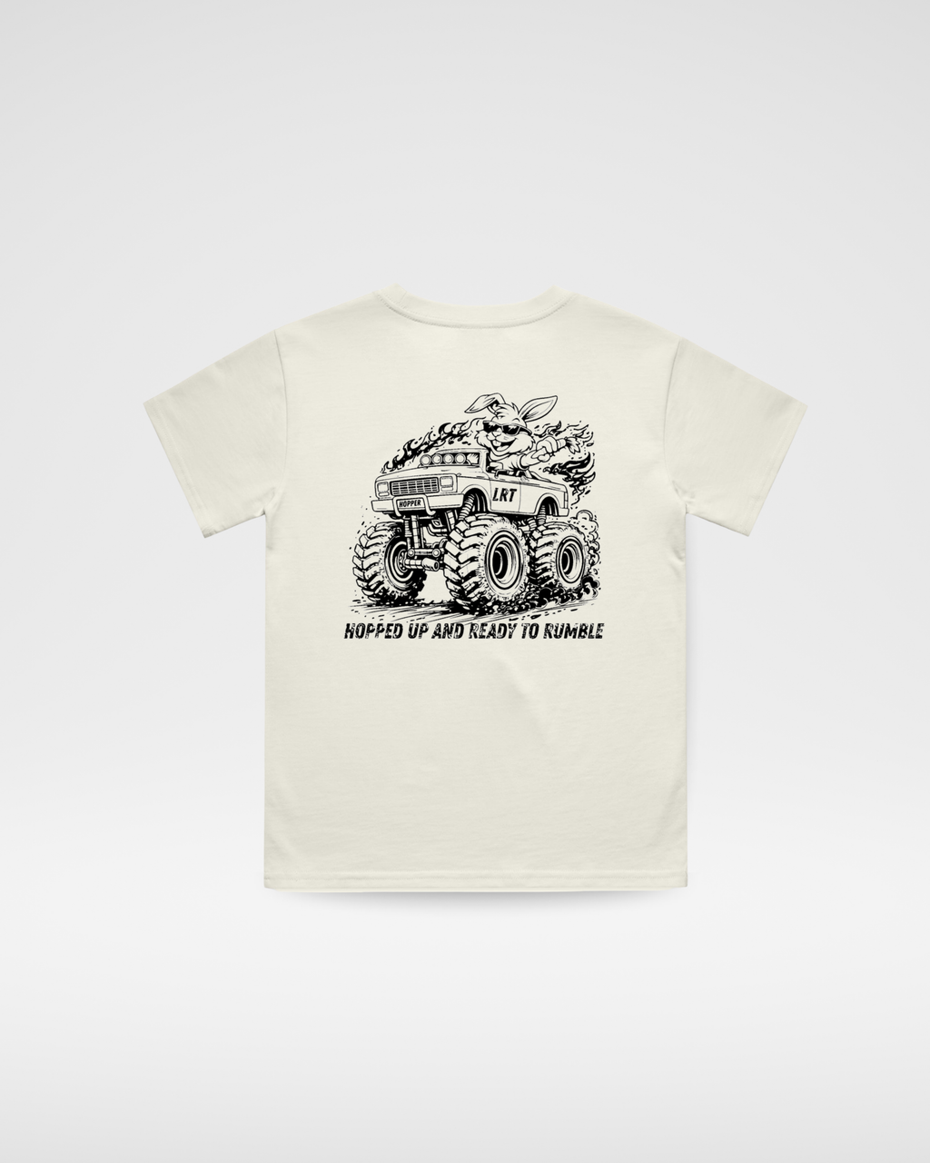 THE EGGSLAYER TEE - VINTAGE CREAM