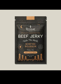 Rogue Jerky Bonfire Bourbon Beef Jerky, Sm Batch, Gluten Free, 2 oz