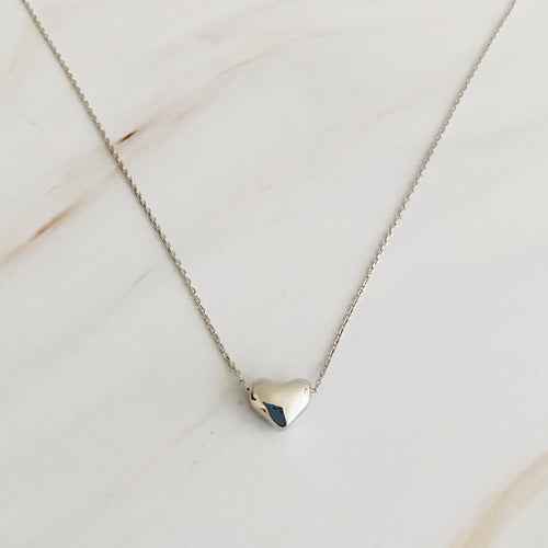 Love Bean Heart Necklace