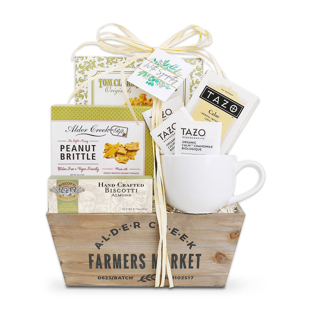 With Sympathy Tea Gift