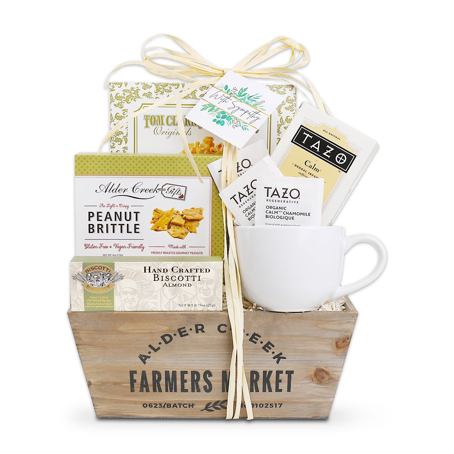 With Sympathy Tea Gift