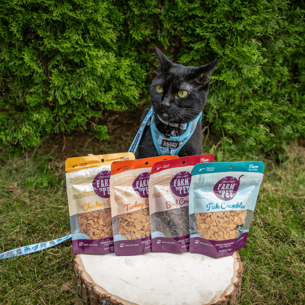 Fish Crumbles for Cats | All-Natural Fish Cat Treats