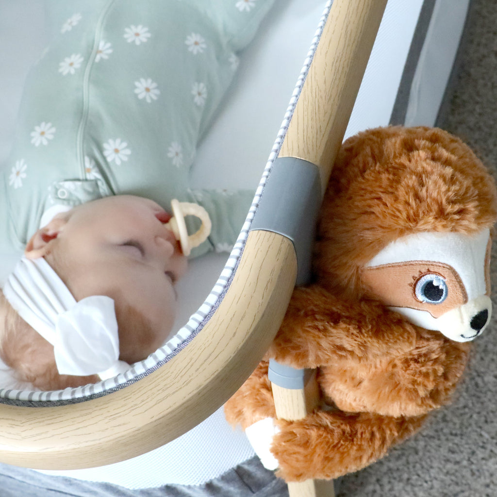 Baby Shusher Sloth Plush Sound Machine – Soothing Shushing Toy for Babies and Toddlers