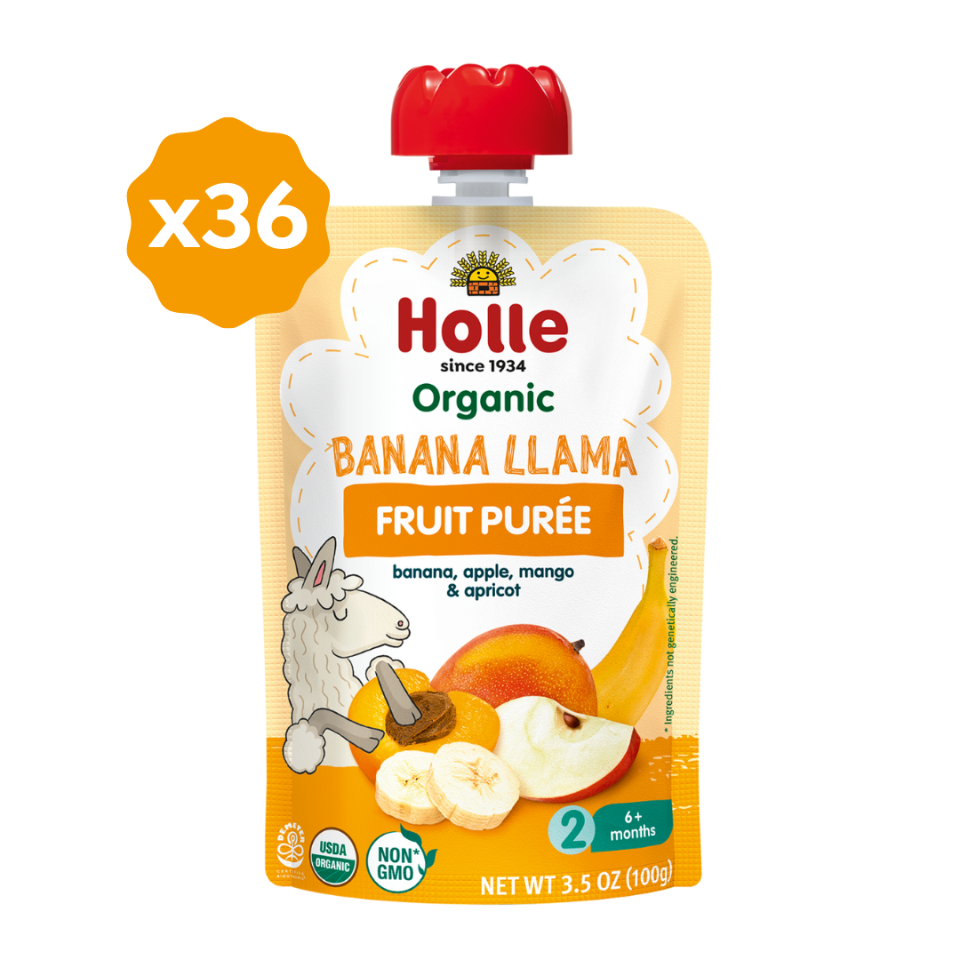 Organic Banana Llama Fruit Purée