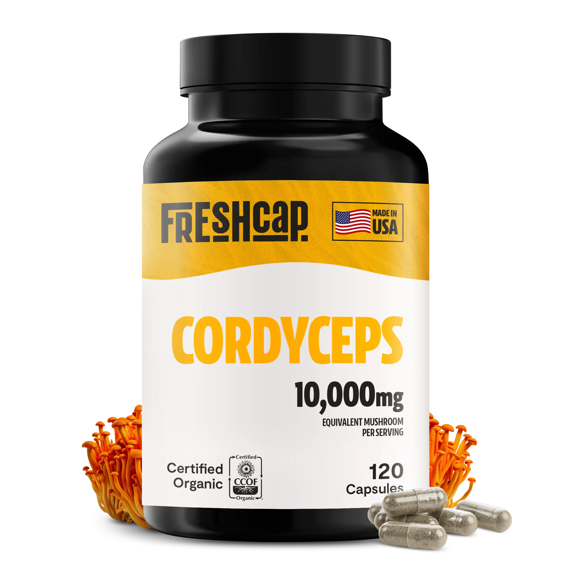 Cordyceps Mushroom Extract Capsules
