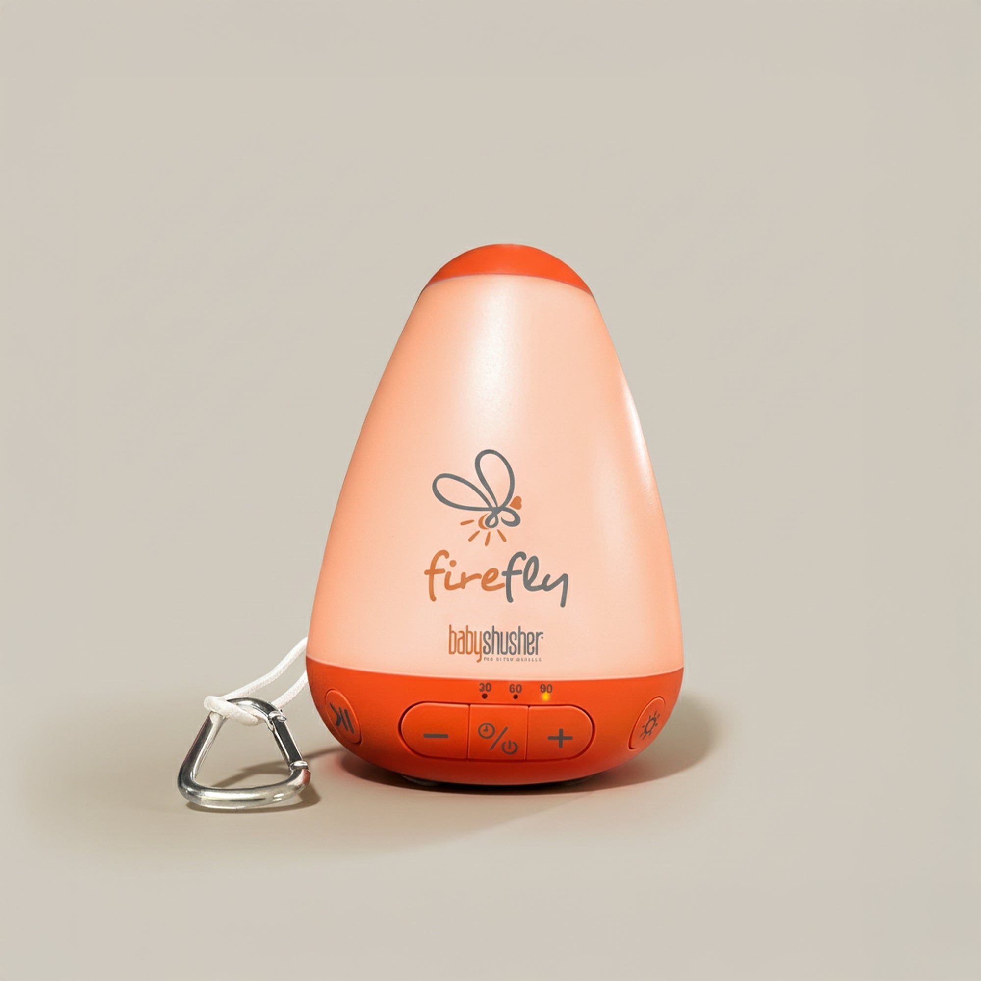 Firefly Portable Baby Sound Machine – Rechargeable Shushing & Night Light by Baby Shusher