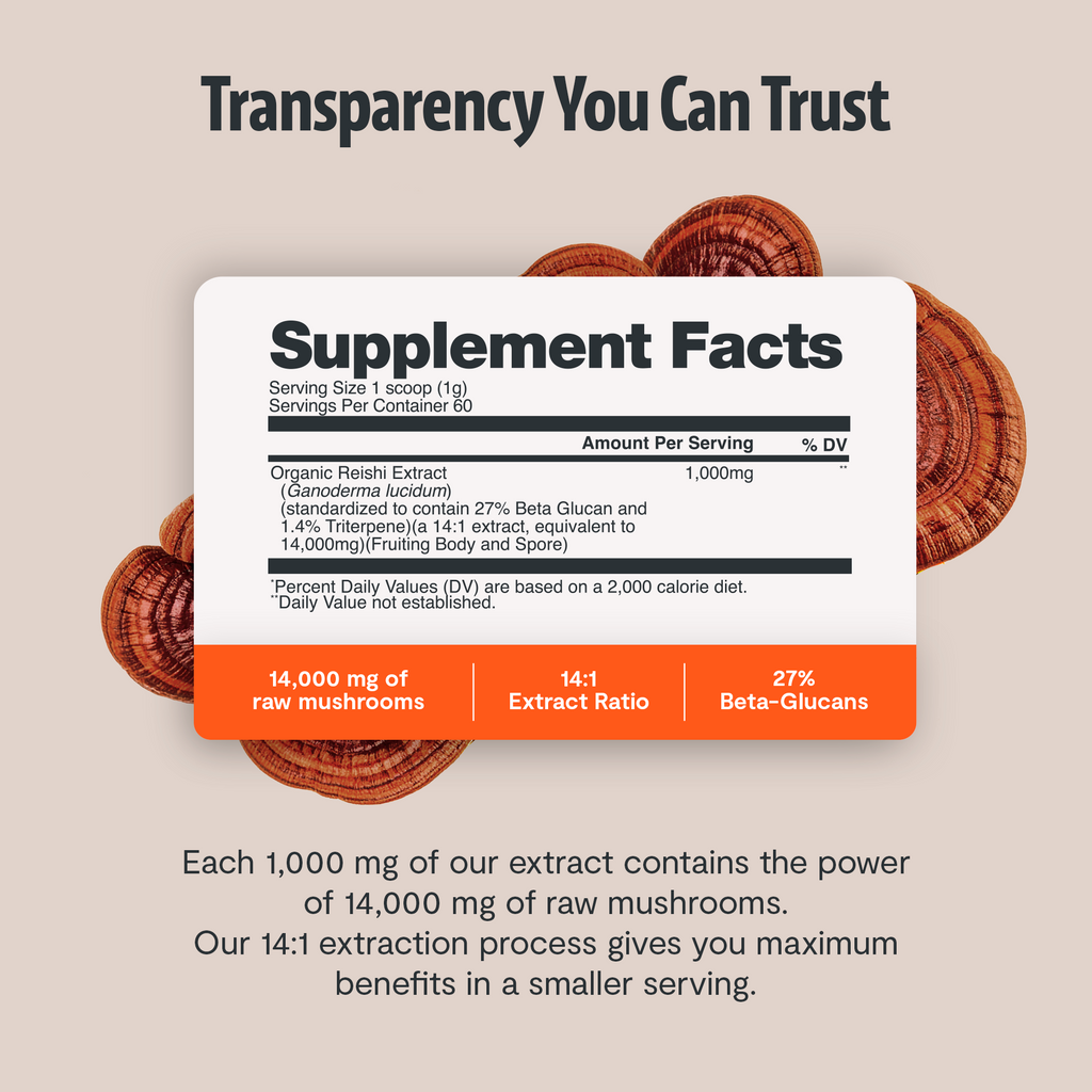 Reishi Mushroom Extract Powder