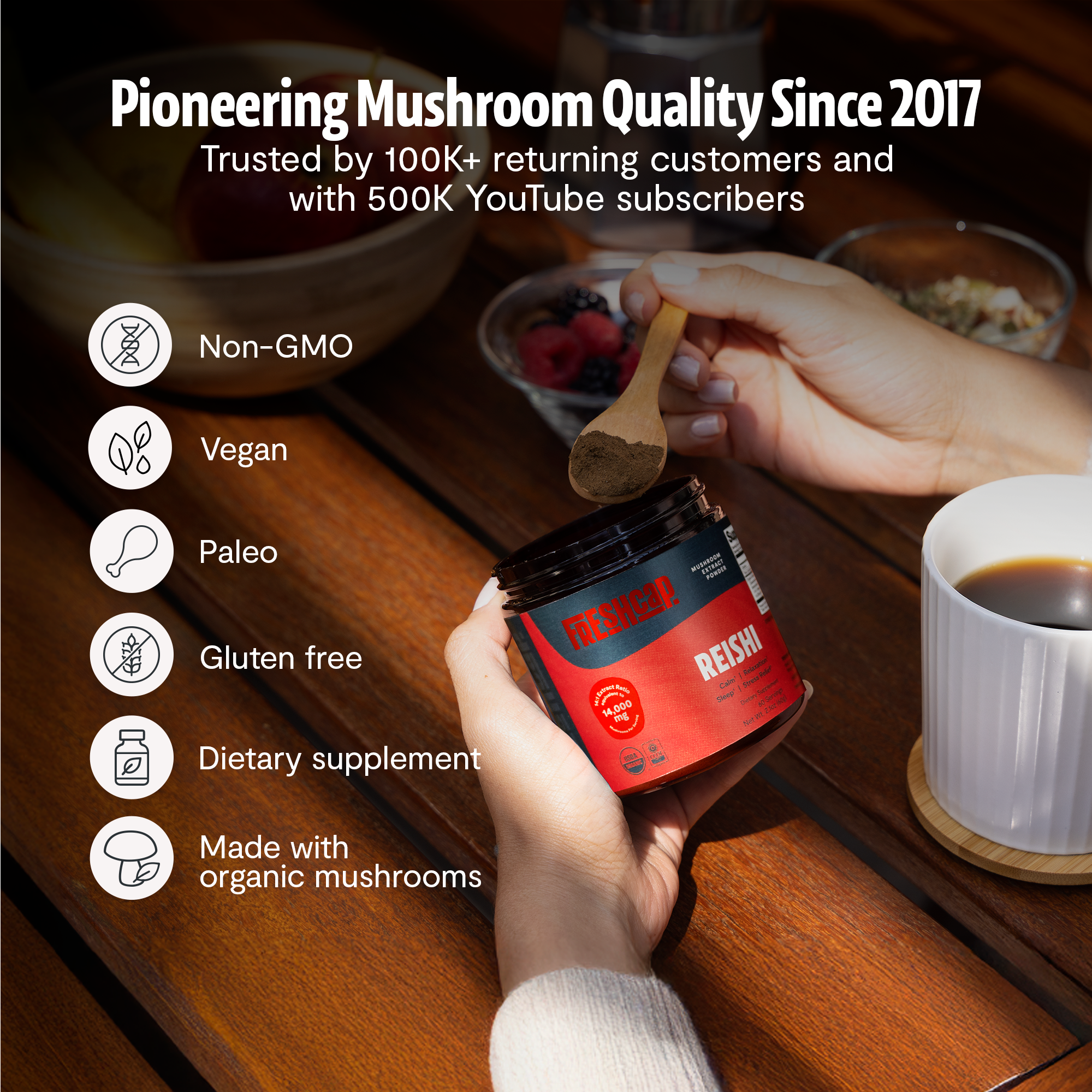 Reishi Mushroom Extract Powder