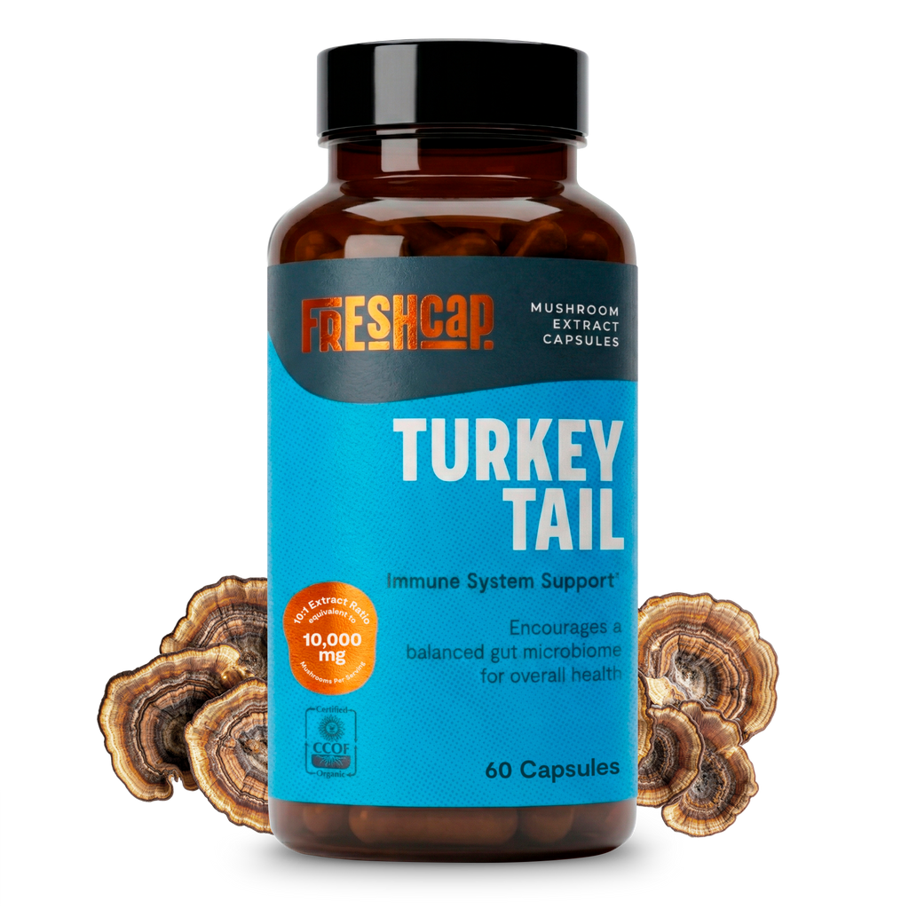 Turkey Tail Mushroom Extract Capsules