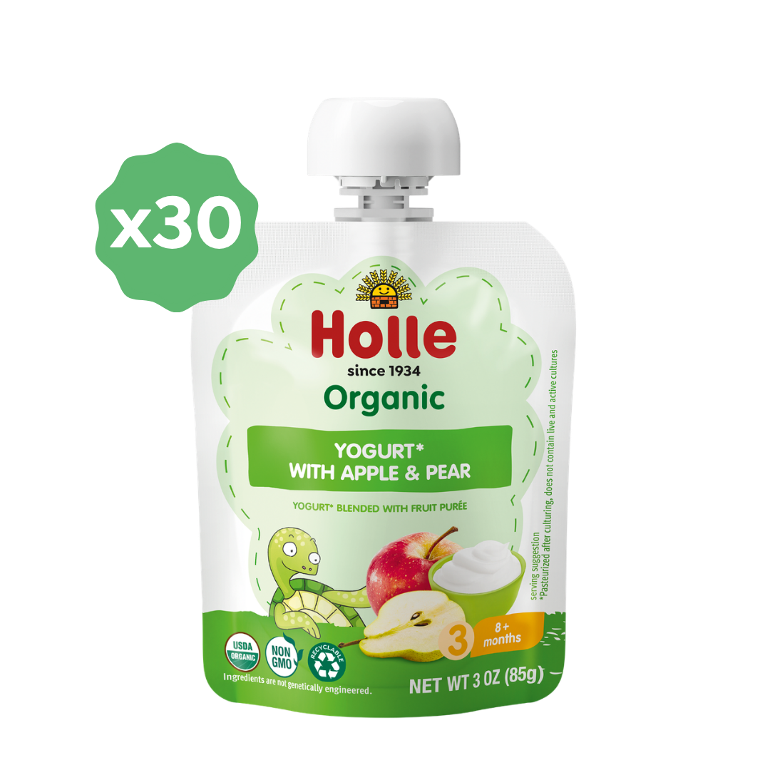 Organic Apple & Pear Yogurt Pouches